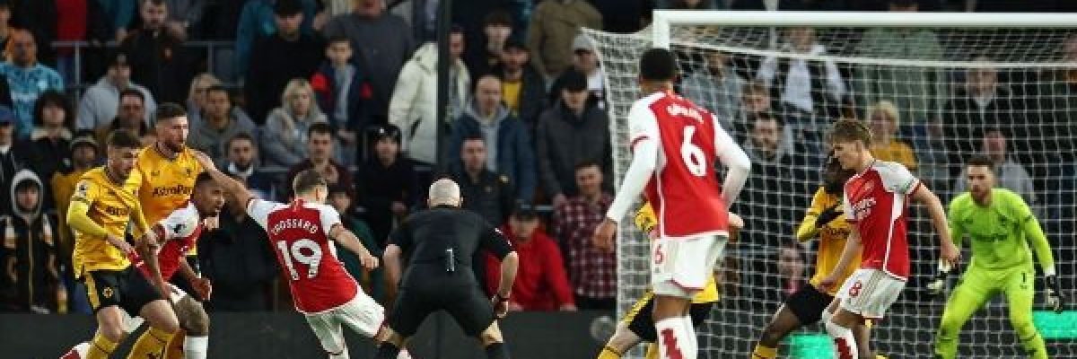 ارسنال-يستعيد-صدارة-الدوري-الانجليزي-بعد-فوزه-على-ولفرهامبتون