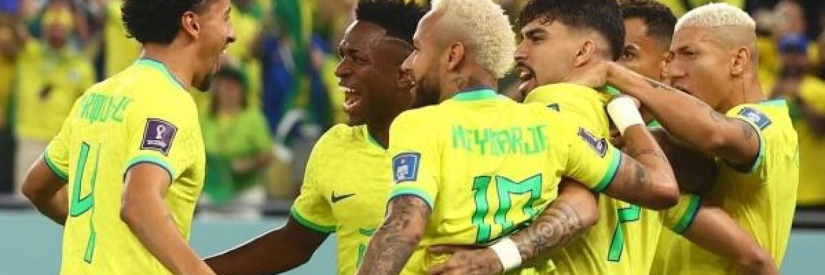 البرازيل-تهزم-كوريا-الجنوبية-برباعية-وتتاهل-لمواجهة-كرواتيا-في-ربع-النهائي