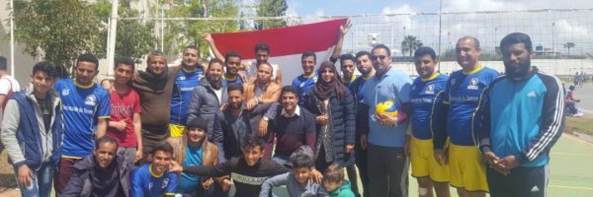 اليمن-يحرز-بطولة-الكرة-الطائرة-في-دوري-الجاليات-بالمغرب