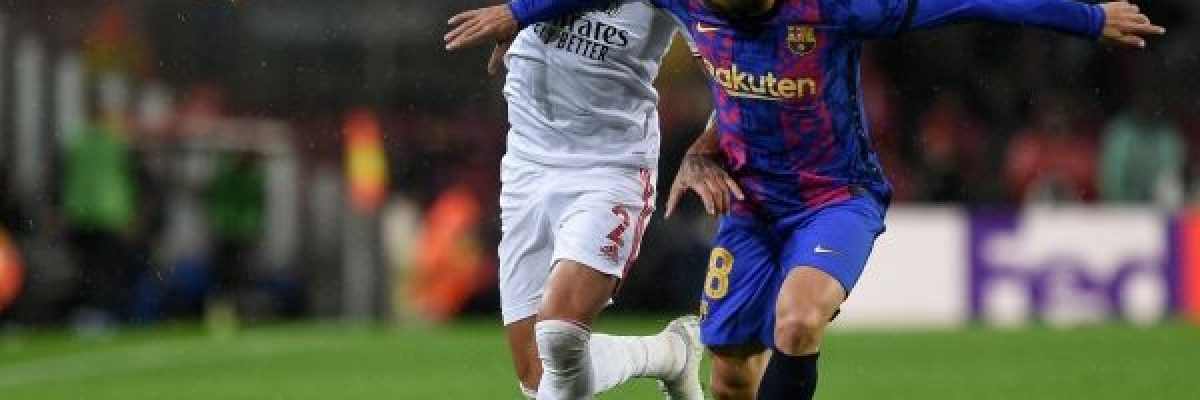 برشلونة-يتعادل-مع-بنفيكا-وويضع-نفسه-في-موقف-صعب