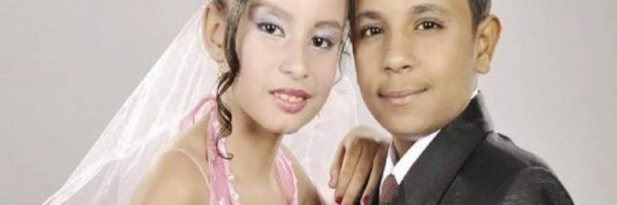 بعد-6-سنوات-خطوبة.-زواج-اصغر-عروسين-في-مصر-صور