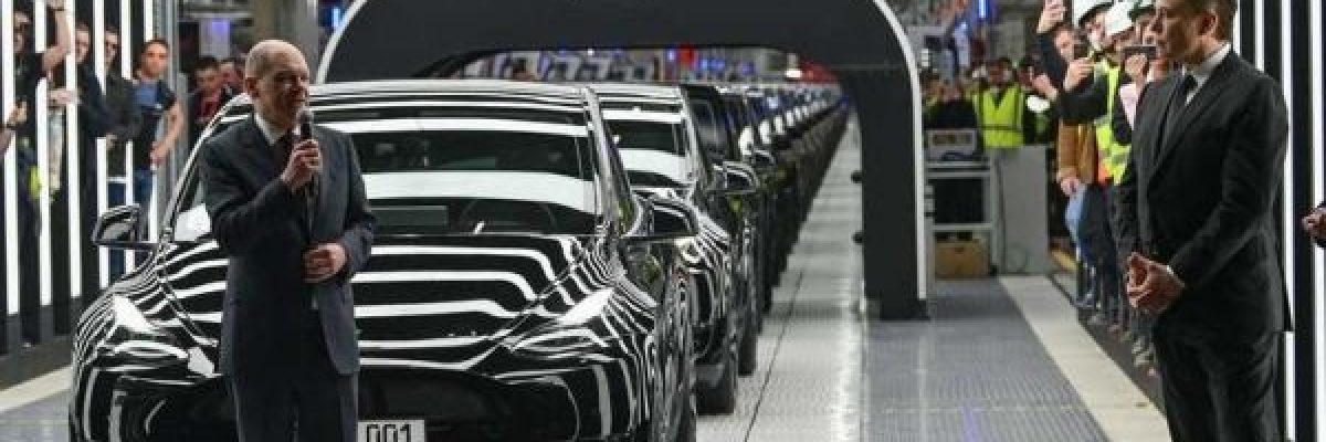 تسلا-تدشن-في-المانيا-اول-مصانعها-الاوروبية