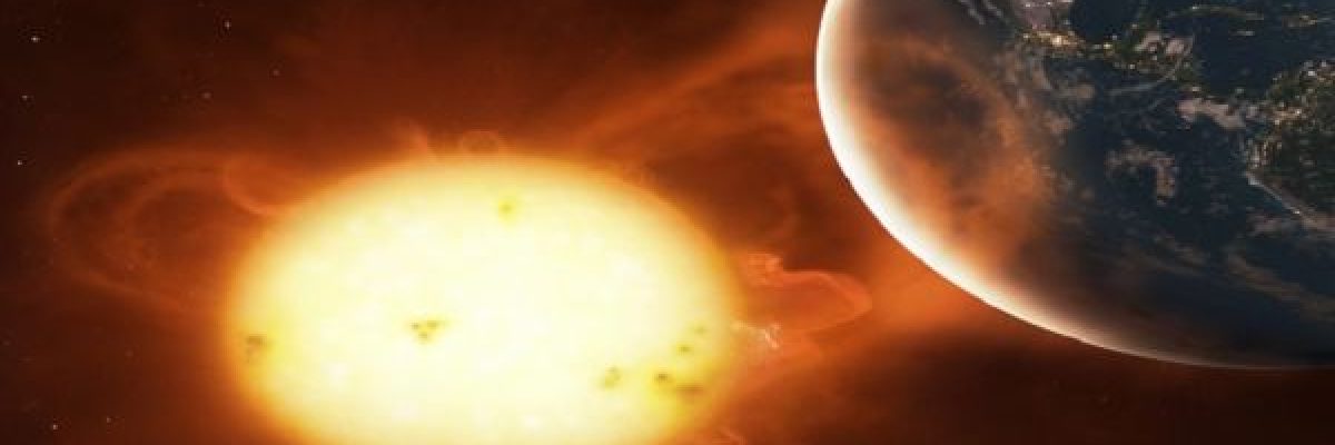 توهجات-شمسية-قوية-تضرب-الارض-وتقطع-الاتصالات
