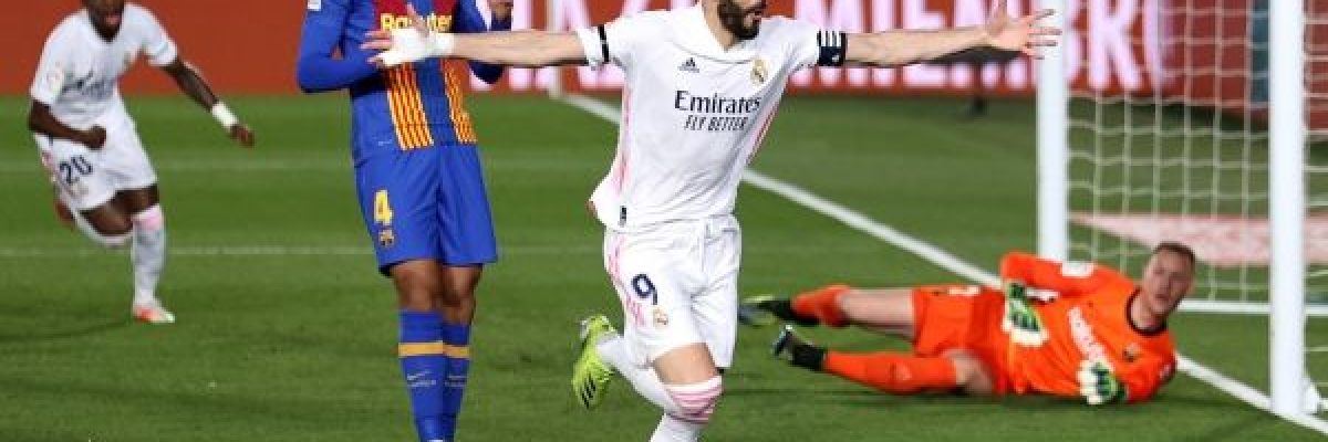 ريال-مدريد-يحسم-مواجهة-الكلاسيكو-امام-برشلونة-ويبلغ-نهائي-السوبر