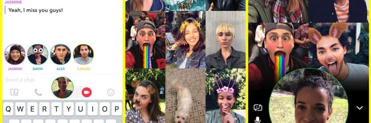 سناب-شات-يطلق-خاصية-مكالمات-الفيديو-الجماعية