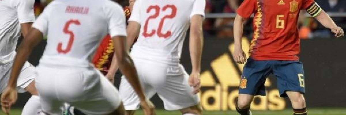 سويسرا-تفرض-التعادل-على-اسبانيا-استعدادًا-للمونديال