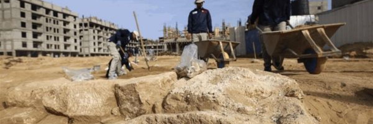 غزة.-العثور-على-5-قبور-يعود-تاريخها-للعهد-الروماني