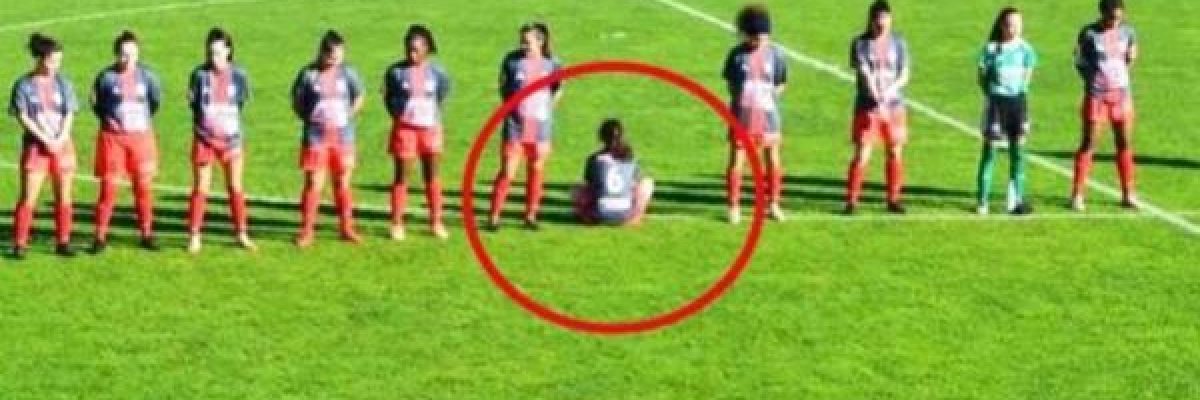 لاعبة-كرة-ترفض-الوقوف-دقيقة-حداد-على-_مارادونا_-