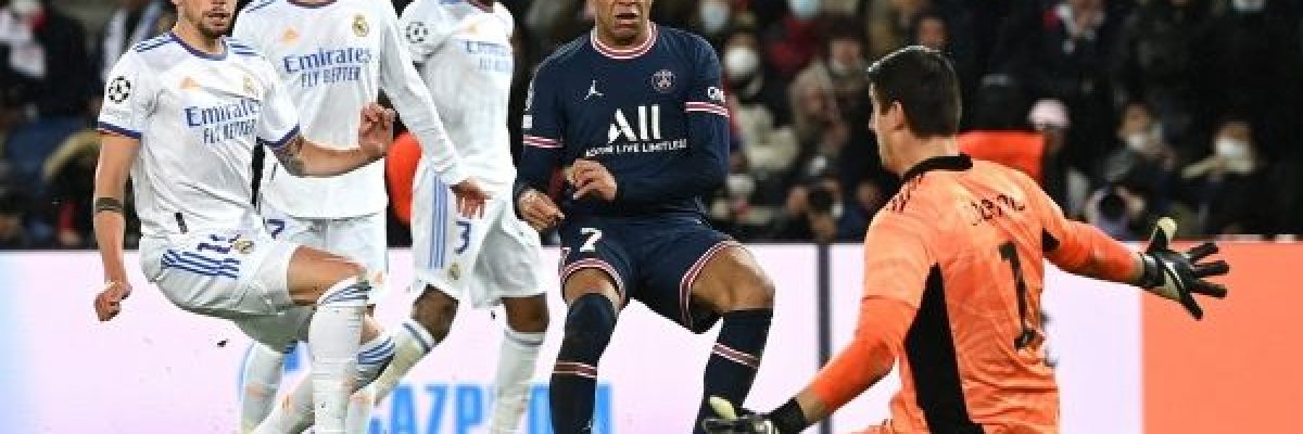 مبابي-يقود-سان-جيرمان-للفوز-على-ريال-مدريد.-والسيتي-يضع-قدماً-في-ربع-نهائي-الابطال